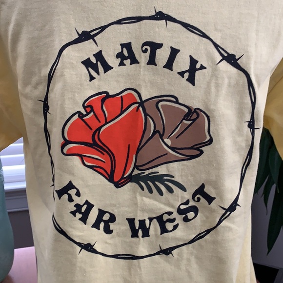 Matix Yellow unisex T-Shirt - Picture 5 of 11